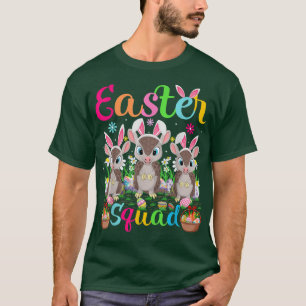 Armadillo Bunny Ear Ostersquad Armadillo Happy E T-Shirt