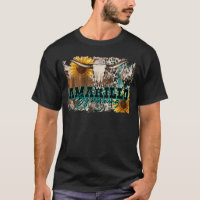 Armadillo by Morning TShirt, Cowhide Bull Skull