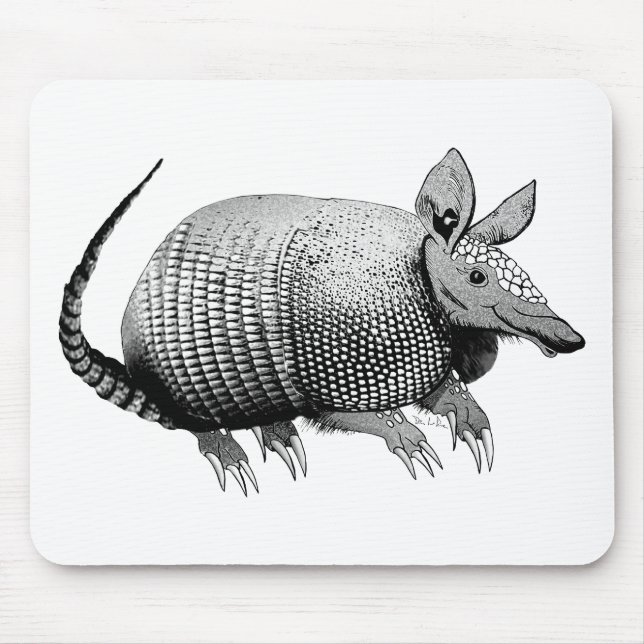 Armadillo Cuteness Mousepad (Vorne)