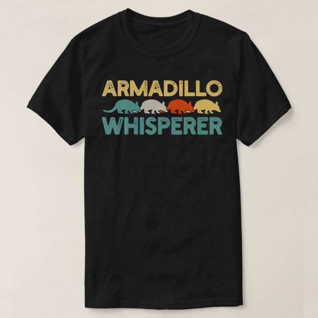 Armadillo Funny Retro Gift  T-Shirt (Design vorne)