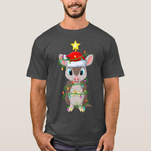 Armadillo Lighting Xmas Tree Matching Armadillo Ch T-Shirt