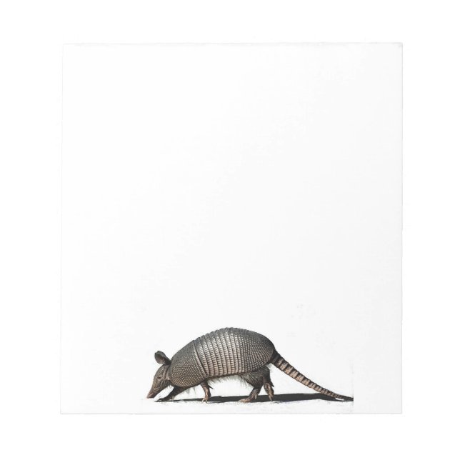 Armadillo Notepad Notizblock (Vorderseite)