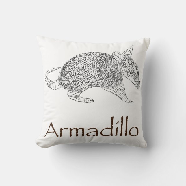 Armadillo Pillow Kissen (Vorderseite)