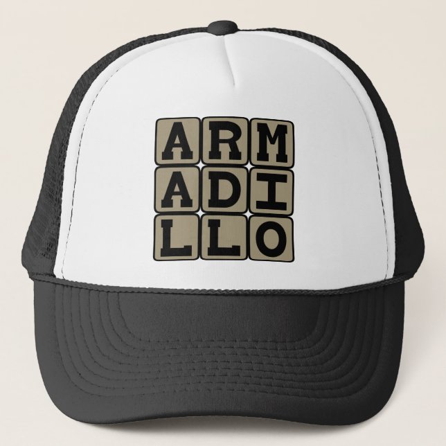 Armadillo, Plazenta Truckerkappe (Vorderseite)
