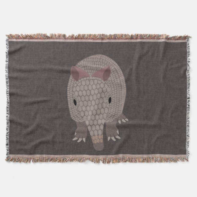 Armadillo Throw Blanket Decke (Vorderseite)