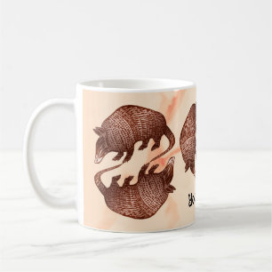 Armadillo Yin Yang Kaffeetasse