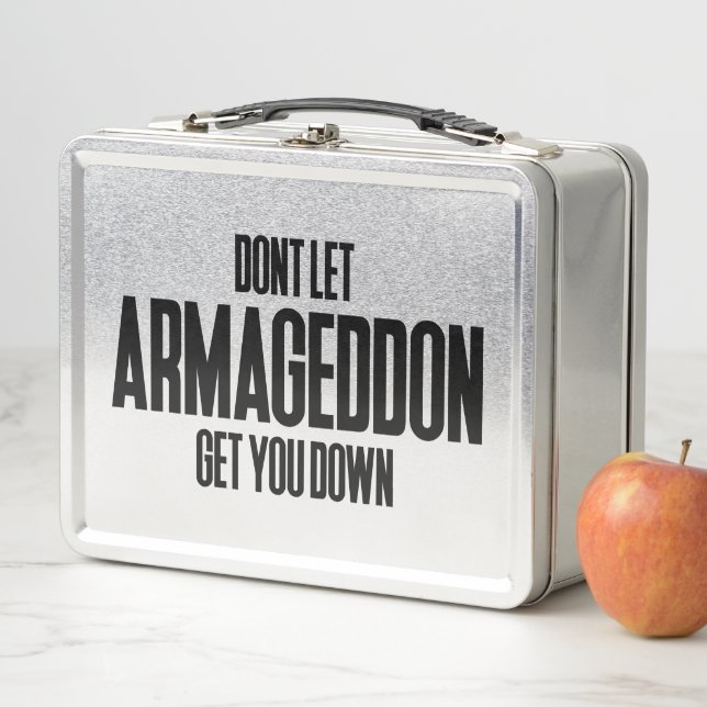 Armageddon Metall Brotdose (Beispiel)