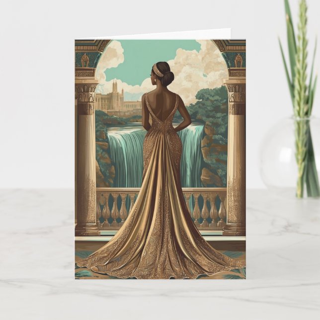 ARMANA PALACE #3 Faltkarte Danke Karte (Vorderseite)