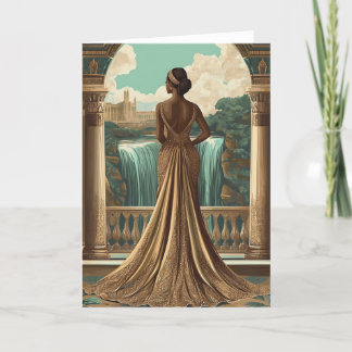 ARMANA PALACE #3 Faltkarte Danke Karte