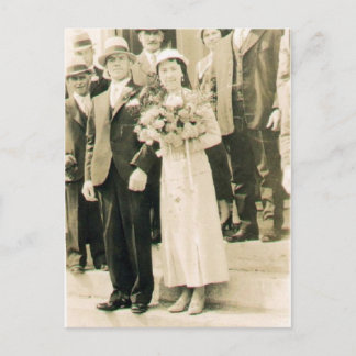 Armand and Lucienne Postkarte