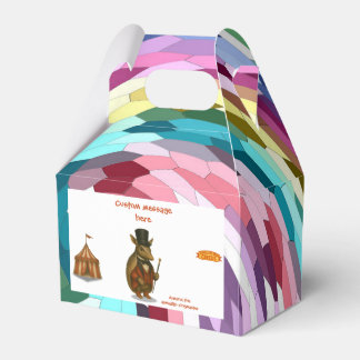 Armand, armadillo ringmaster geschenkschachtel