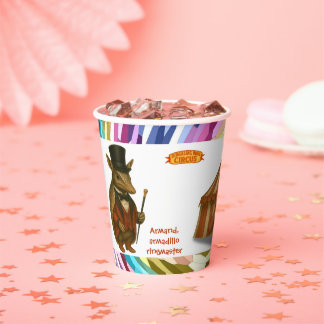 Armand, Armadillo-Ringmeister Pappbecher