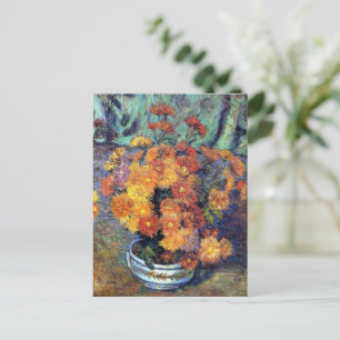 Armand Guillaumin - Vasen mit Chrysanthemen Postkarte
