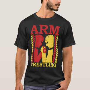 Armarm Wrestling Armwrestler Athlete Squeeeeeeeeee T-Shirt
