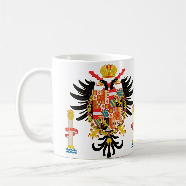 Armas De Carlos I De España Kaffeetasse (Links)
