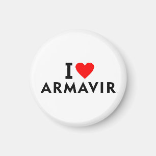 Armavir Russland liebe Stadt Herz wie Reise Magnet