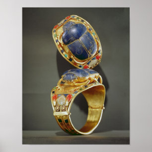 Armband aus dem Grab von Tutankhamun Poster