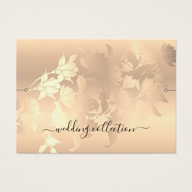 Armband Display Card Romantic Vintage Pink Blush (Vorderseite)