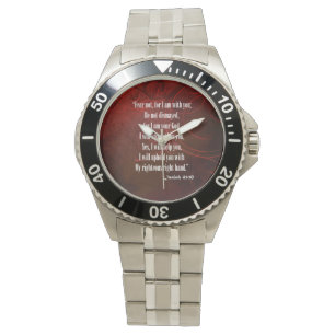 Armbanduhr 10 Bibel-Vers-Jesajas 41
