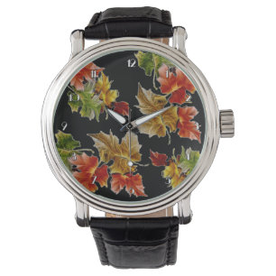 Armbanduhr für Herbstleder