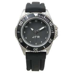 Armbanduhr für Männer mit personalisiertem 3-Buchs