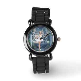 Armbanduhr Schnee-Prinzessin-Ballerina Glitter