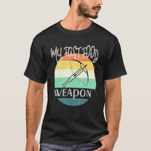 Armbrust Mein Schnelles Lebensmittel Waffe Reh Fis T-Shirt
