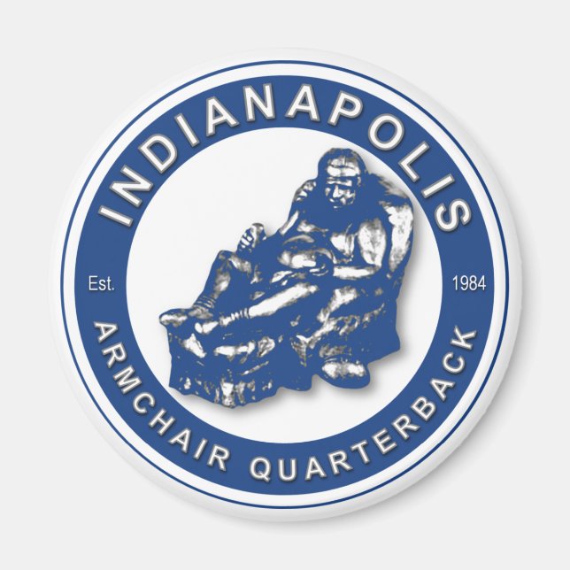 ARMCHAIR QB - Indianapolis Magnet (Vorne)