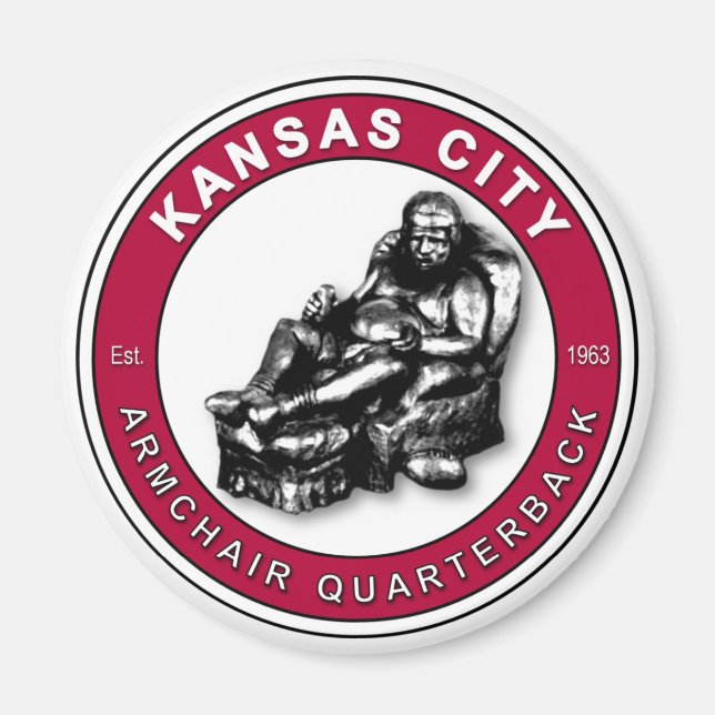 ARMCHAIR QB - Kansas City Magnet (Vorne)