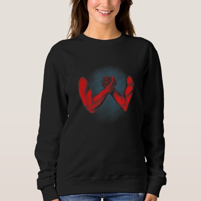 Armdrücker Sweatshirt (Vorderseite)
