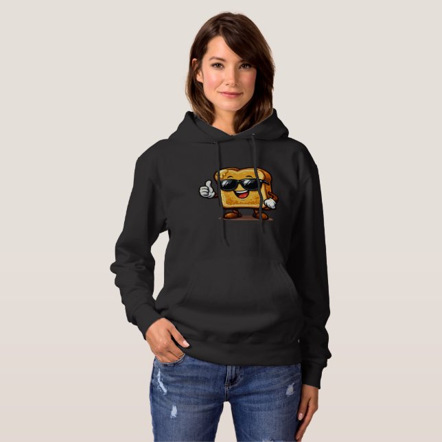 Arme Ritter mit Daumen hoch Hoodie (Vorne ganz)