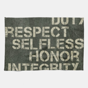 Arme schätzt Handtuch