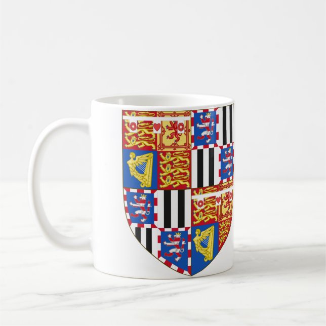 Arme von Alexander Mountbatten Carisbrooke Kaffeetasse (Links)