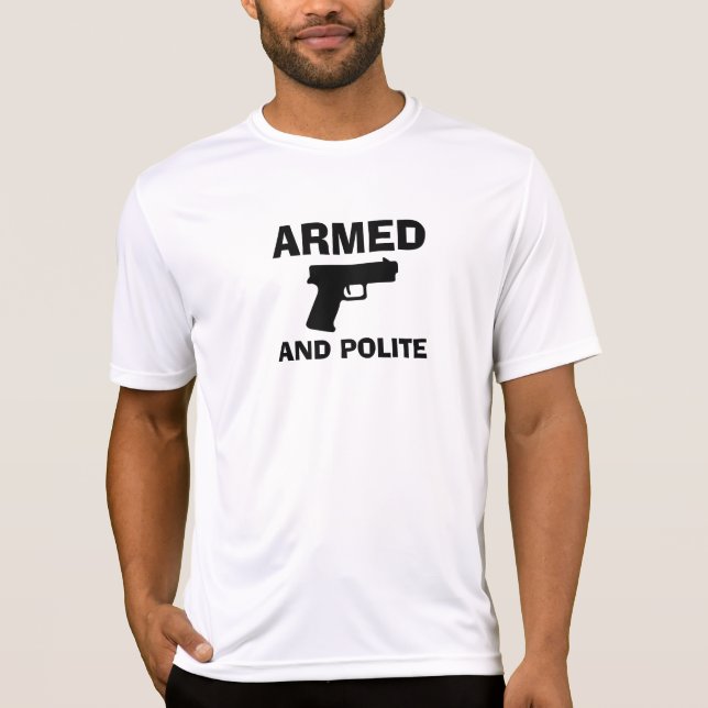 ARMED AND POLITE Men's Sport T - Shirt (Vorderseite)