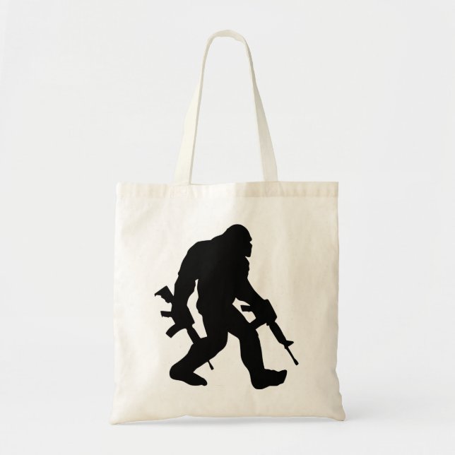 Armed Bigfoot Sasquatch 2. Änderungsantrag 2A # Tragetasche (Vorne)