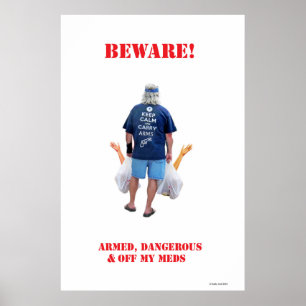 Armed & Dangerous Large Archiving Mattes Print Poster