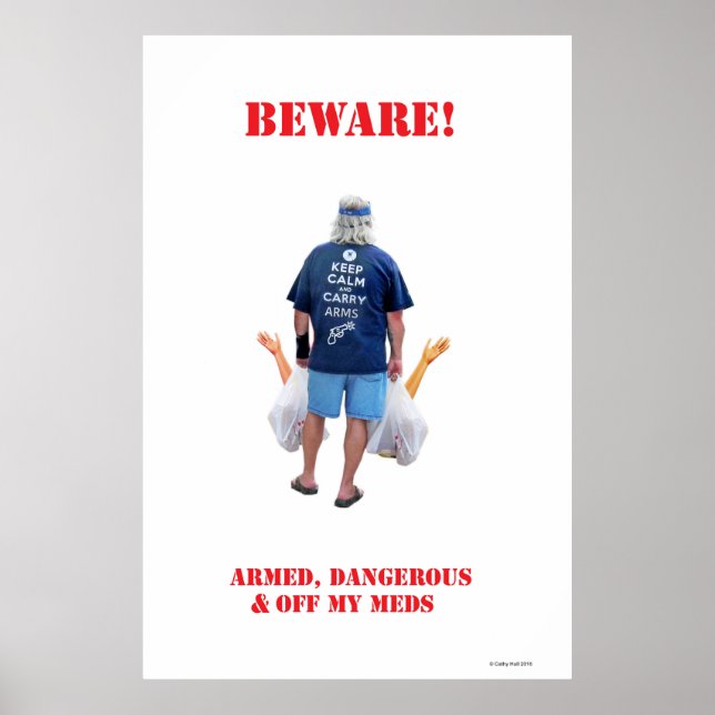 Armed & Dangerous Large Archiving Mattes Print Poster (Vorne)