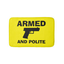ARMED UND POLITE Bath Mat