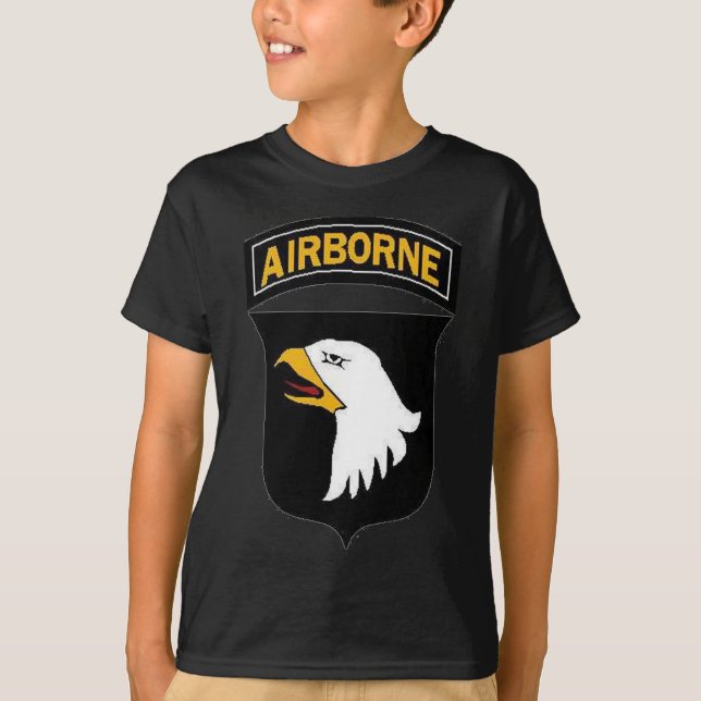 Armee 101. im Flugzeug T-Shirt (Vorderseite)