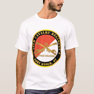 Armee - 10. Kavallerie-Regiment - Fort Keogh, MT - T-Shirt