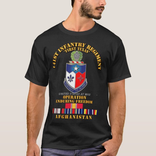 Armee - 141. Infanterie-Regiment - OEF - A T-Shirt (Vorderseite)
