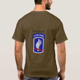 Armee 173. ABN Im Flugzeug Brigade Veteranen Veter T-Shirt