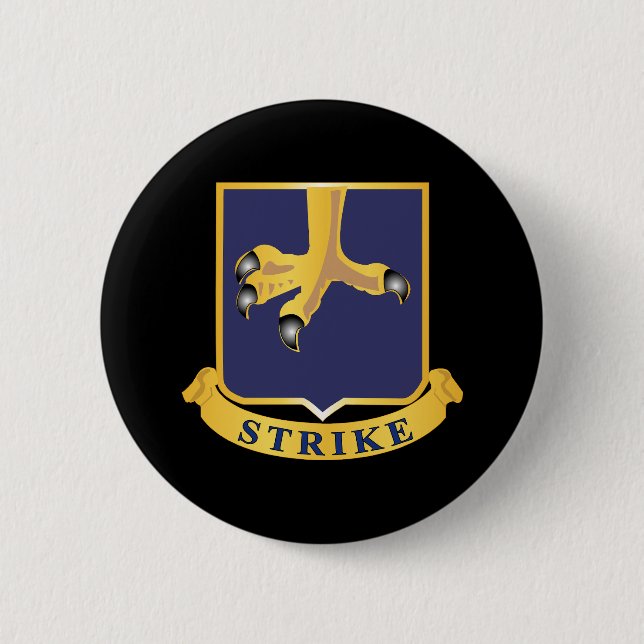 Armee - 502. Infanterie-Regt - DUI, zwei Text Button (Vorderseite)