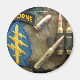 Armee 5. grüne Berets Spezialkräfte Namenmagnete Magnet