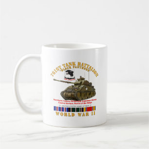 Armee - 761. Tank-Bataillon - Black Panter Kaffeetasse