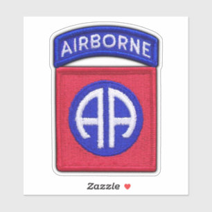 Armee 82. ABN DIV Fort Bragg Contour Aufkleber