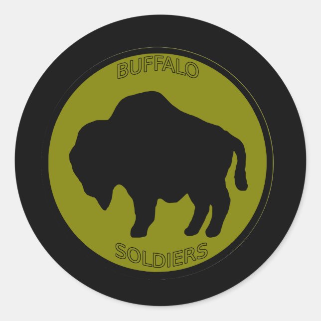 Armee 92. Infanterieabteilung Runder Aufkleber (Vorderseite)