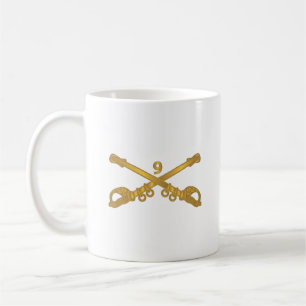 Armee - 9. Kavallerie Zweigstelle Txt Kaffeetasse