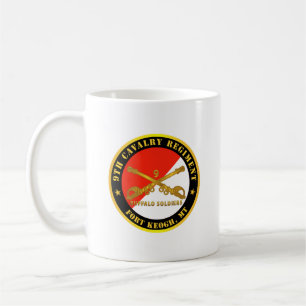 Armee - 9th Cavalry Regiment - Fort Keogh, MT - Bu Kaffeetasse