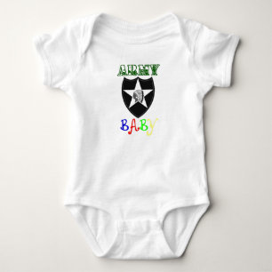 Armee-Baby 2. Identifikations-Flecken Baby Strampler